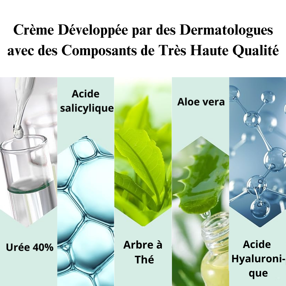 Grand Pot 150G Crème Pour Pieds à l'Urée 40% : Réparatrice et Hydratante