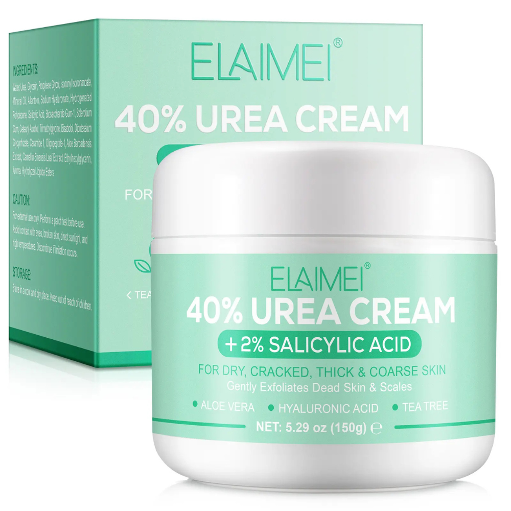 Grand Pot 150G Crème Pour Pieds à l'Urée 40% : Réparatrice et Hydratante