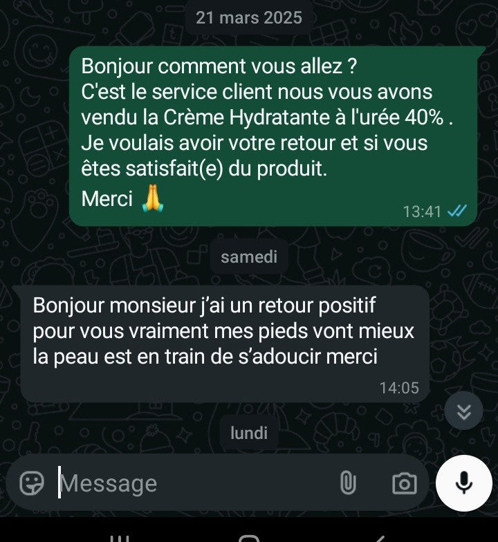 Grand Pot 150G Crème Pour Pieds à l'Urée 40% : Réparatrice et Hydratante